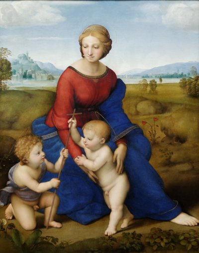 The Madonna of the Meadow by Raffaello Sanzio Raphael